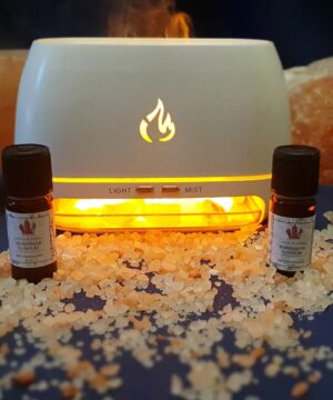 aroma diffúzor himalája sóval