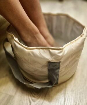 Hordozható lábáztató